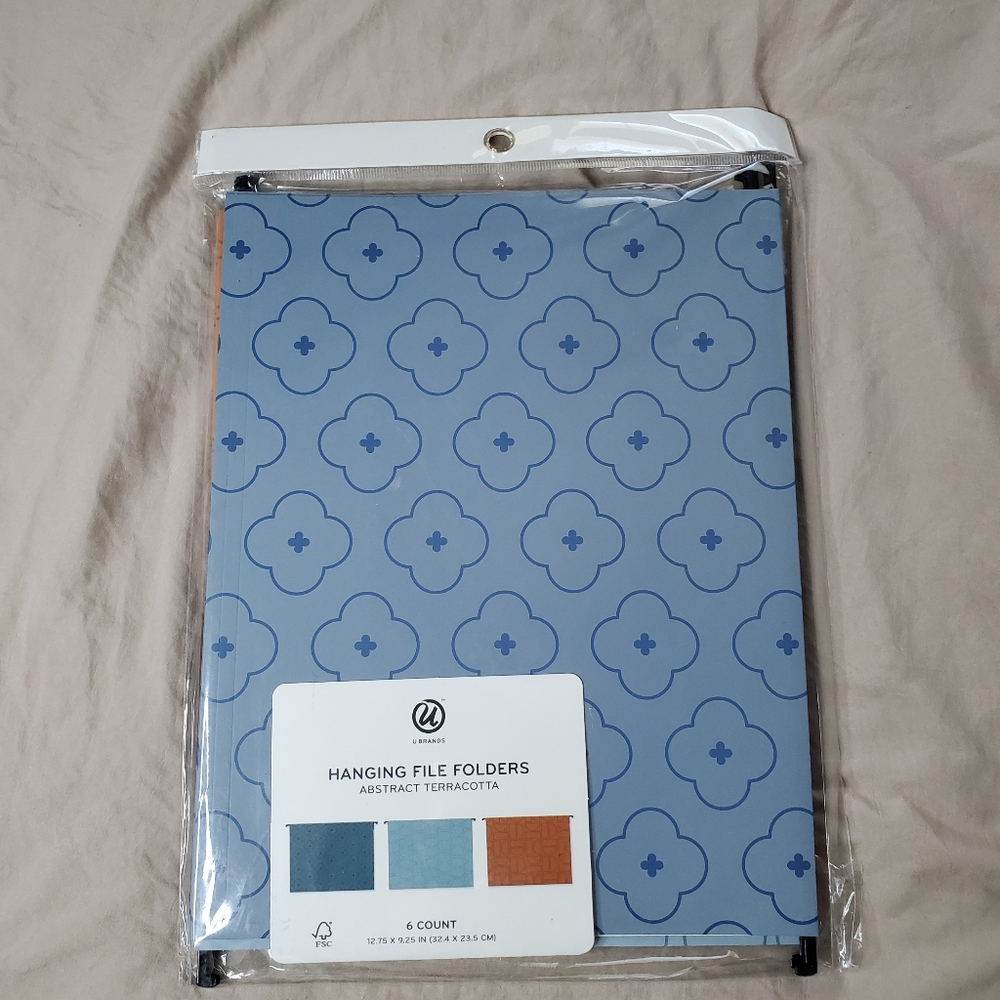U Brand hanging File Folders